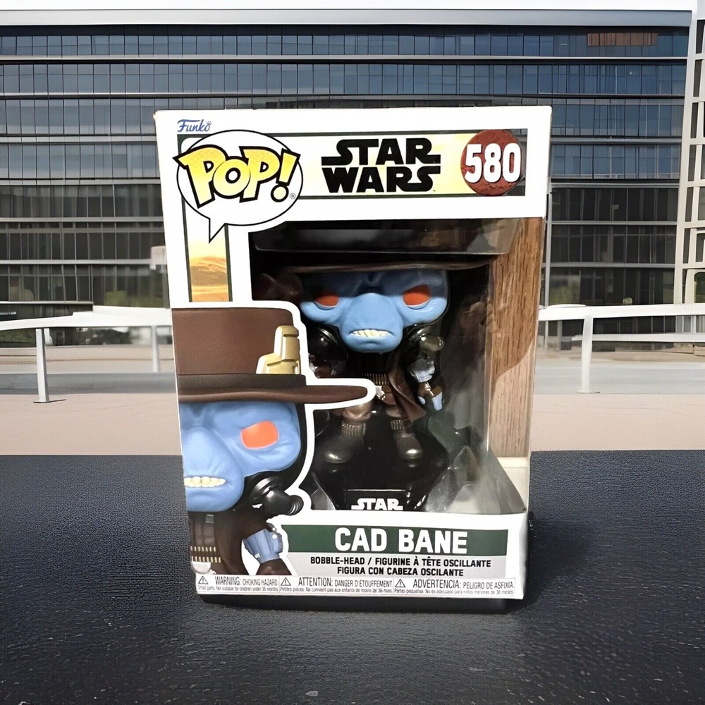 Funko Pop Star Wars Cad Bane #580 Vinyl Figure NIB Collectible Bobble‎ Head